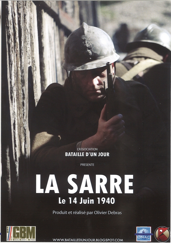Bataille d'un Jour - La Sarre - 1940 - Collectif France 40 - Olivier Debras - DVD